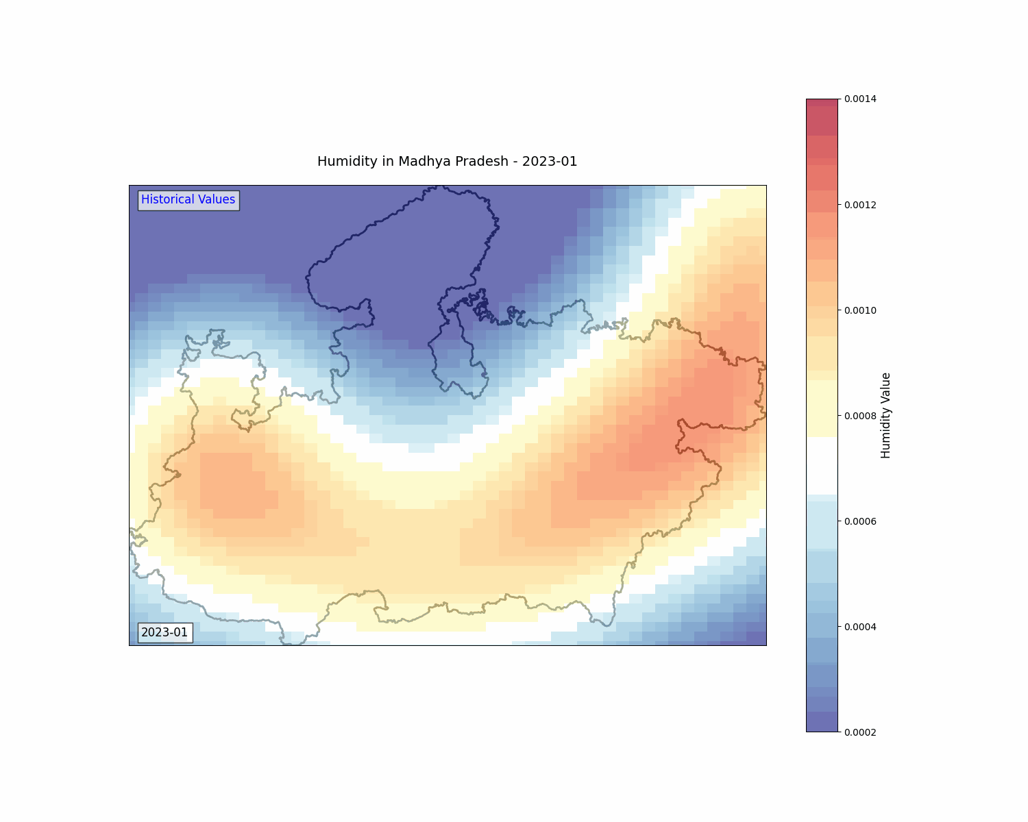 Humidity Map