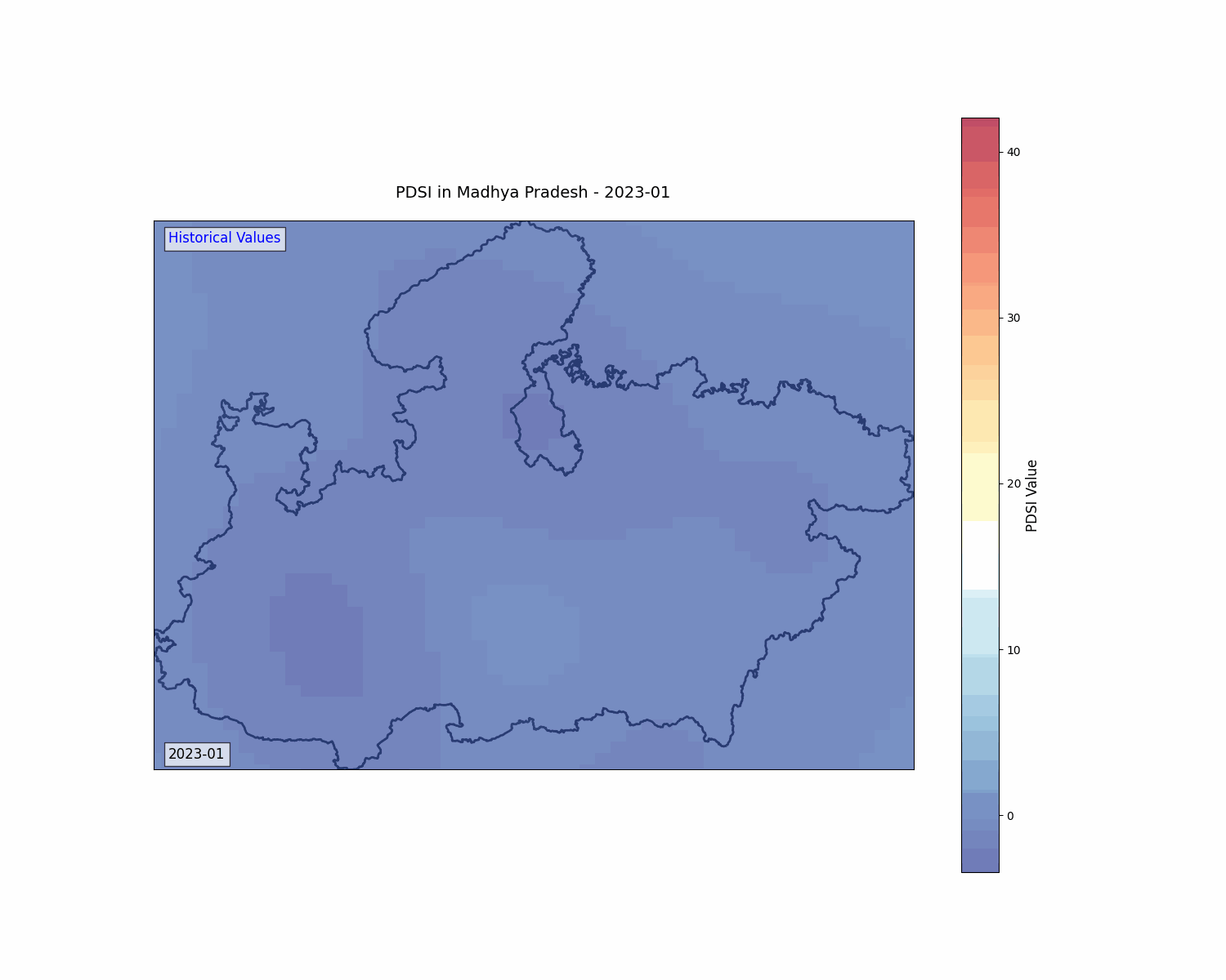 PDSI Map