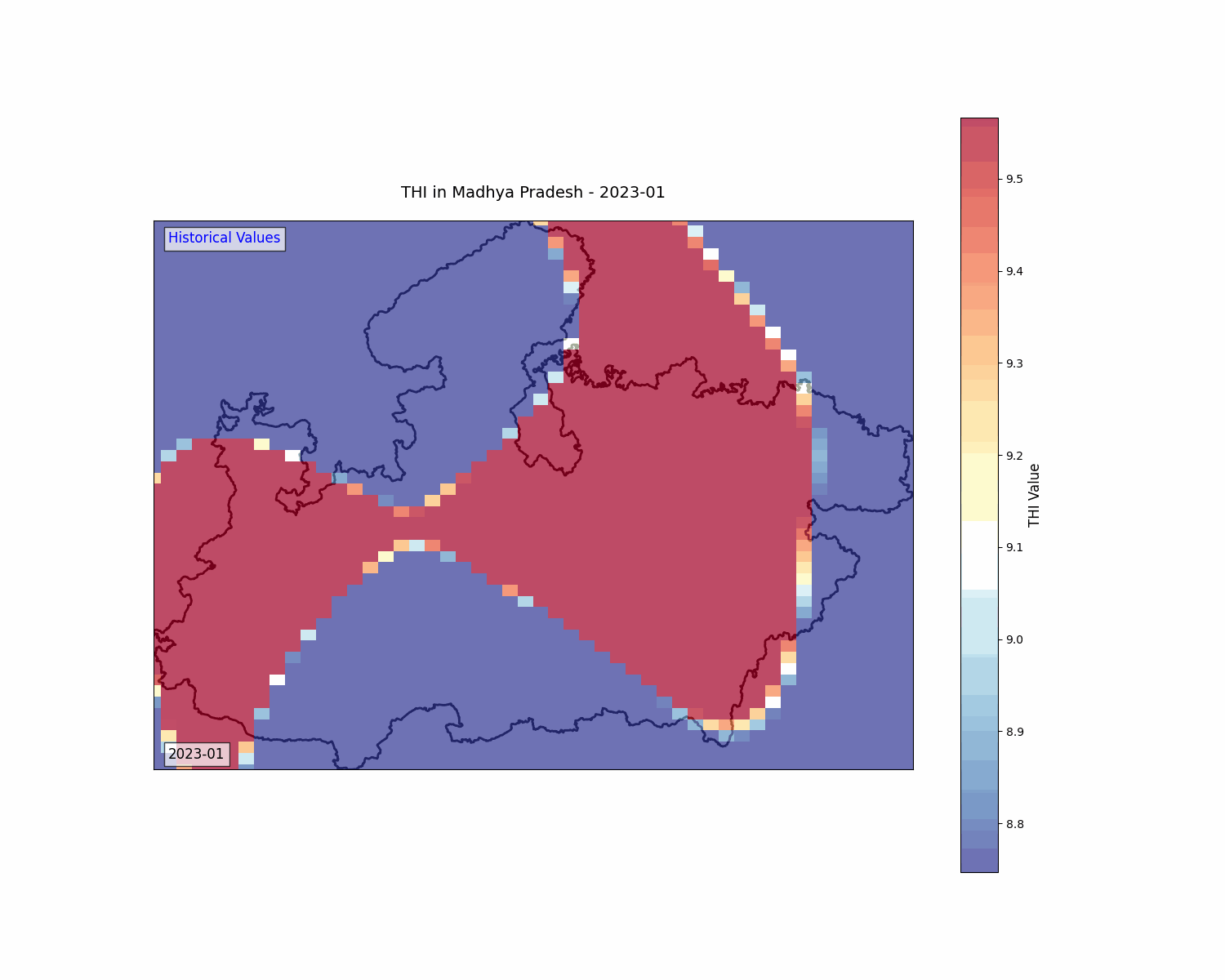 THI Map